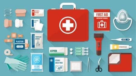 first aid kit items